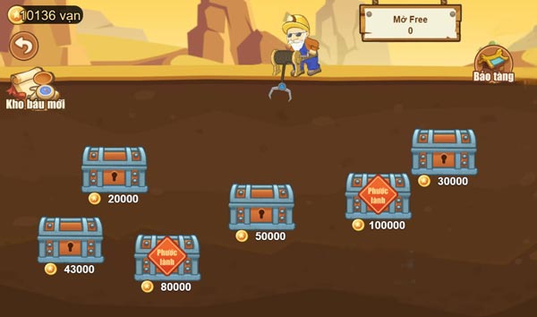 Cách sử dụng bom và vật phẩm hỗ trợ trong Game Đào vàng